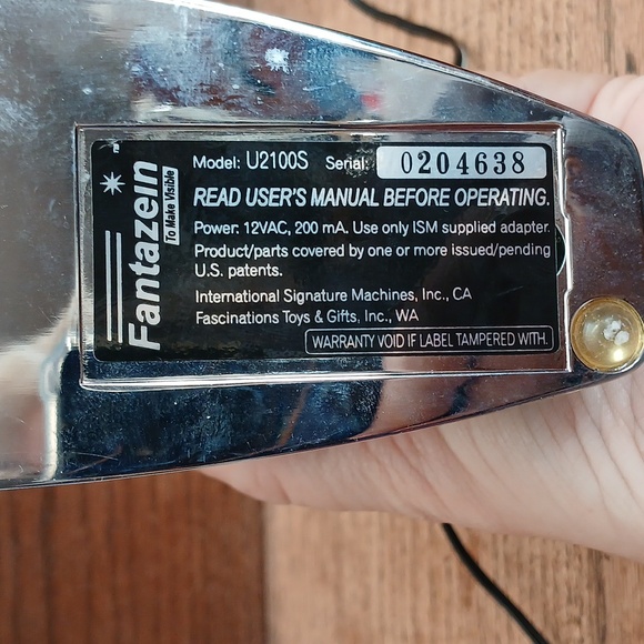 Fantazein U2100S Programmable LED clock date time message - Picture 3 of 4